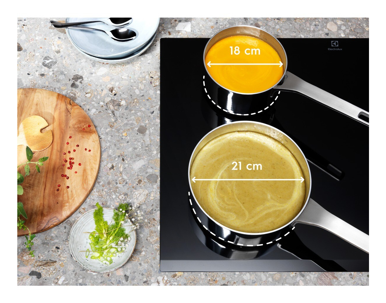 Electrolux EIV634 Zwart Ingebouwd 60 cm Inductiekookplaat zones 4 zone(s) - Afbeelding 7