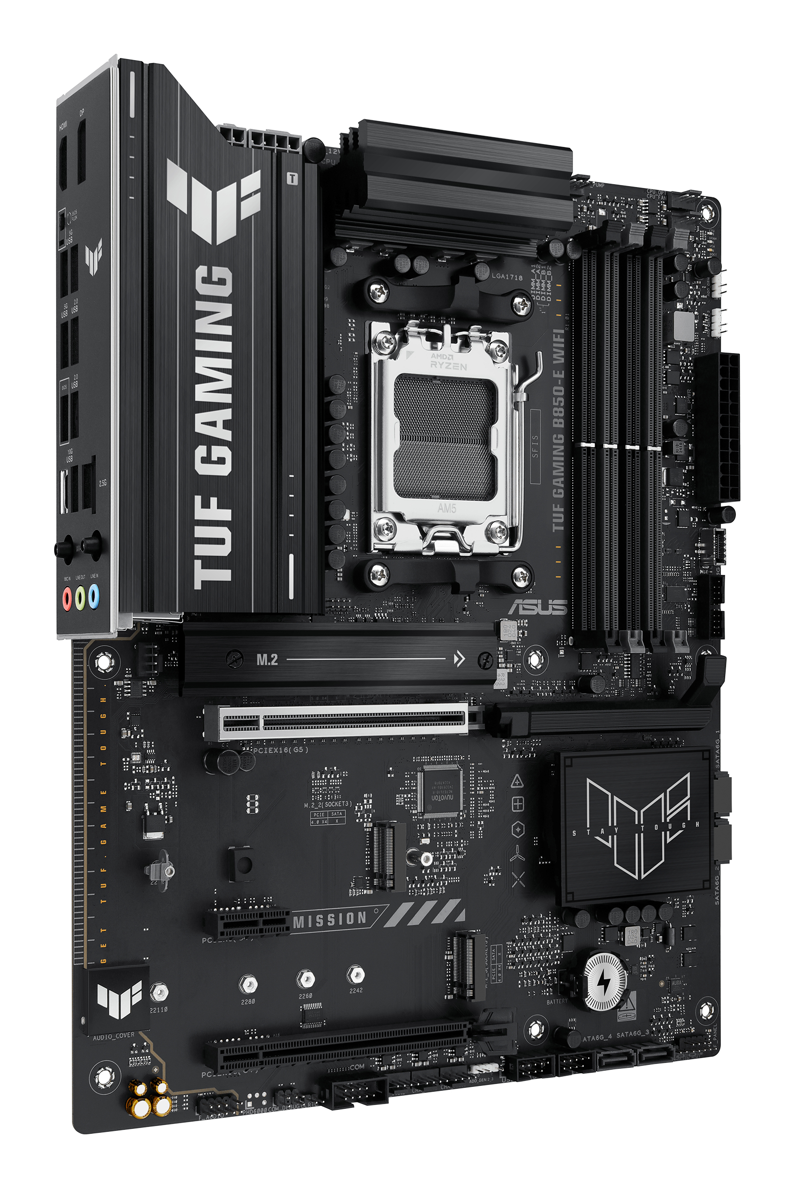 ASUS TUF GAMING B850-E WIFI AMD B850 Socket AM5 ATX - Afbeelding 3