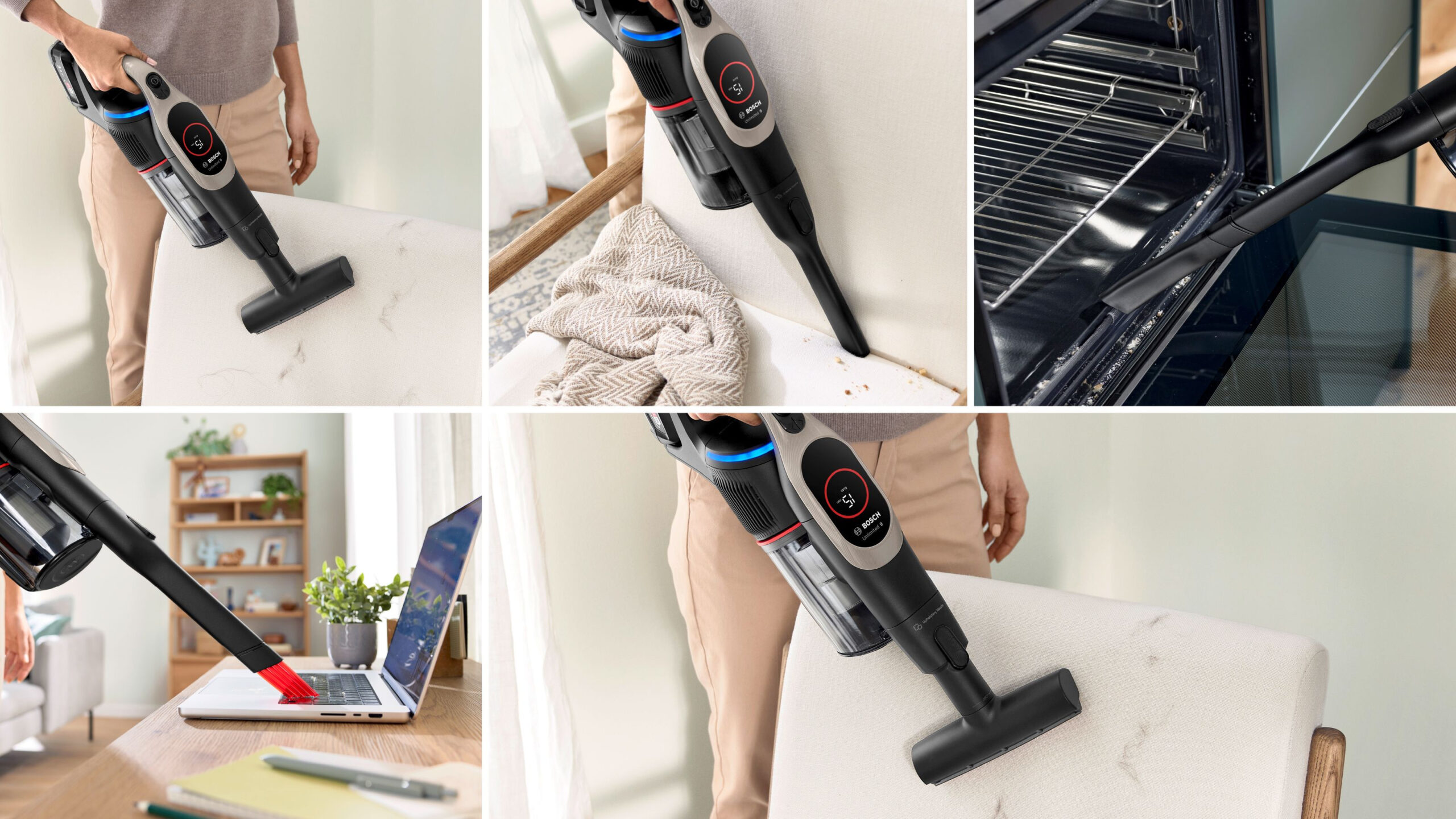 Bosch BCS931GAC steelstofzuiger & elektrische bezem Batterij/Accu Droog HEPA Zakloos 0,4 l Grafiet 3 Ah - Afbeelding 13