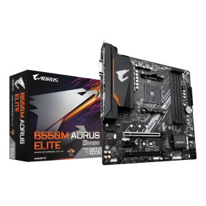 GIGABYTE B550M AORUS ELITE moederbord AMD B550 Socket AM4 micro ATX
