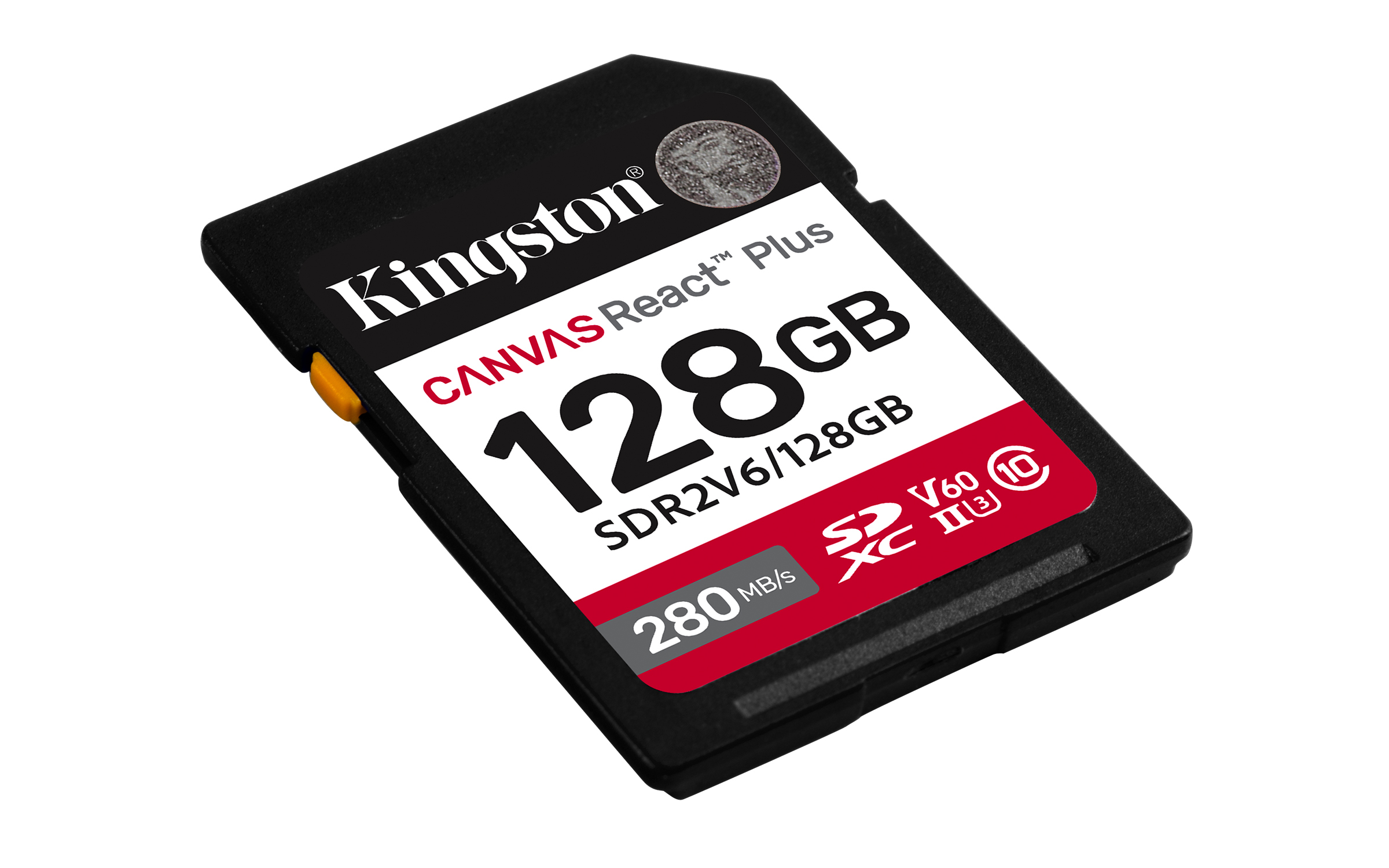 Kingston Technology 128GB Canvas React Plus SDXC UHS-II 280R/100W U3 V60 voor Full HD/4K - Afbeelding 2