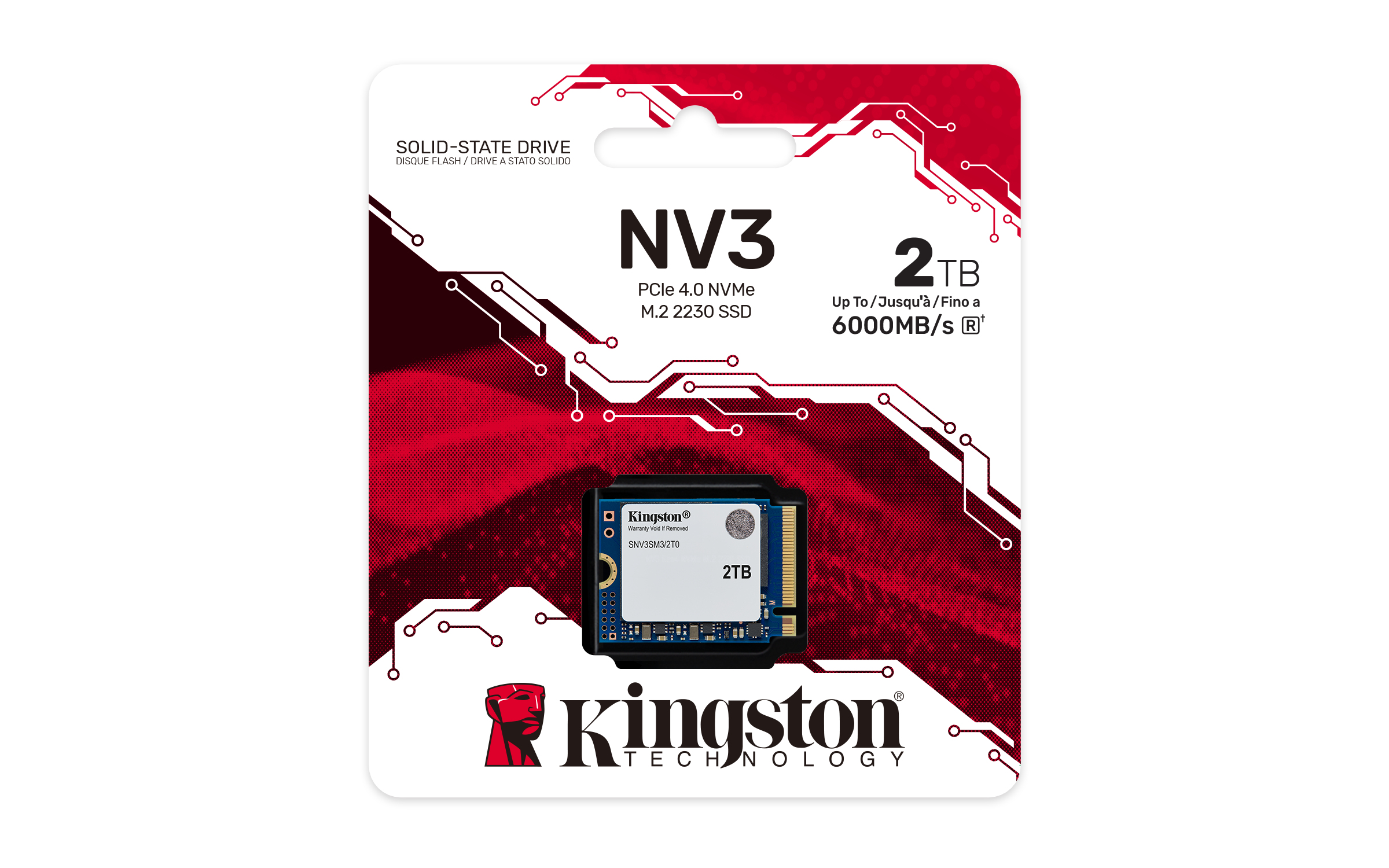 Kingston Technology 2000G NV3 M.2 2230 NVMe SSD - Afbeelding 3