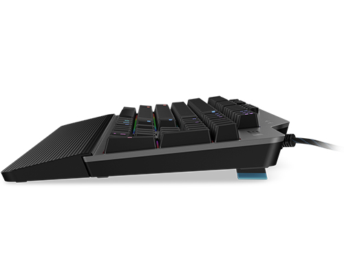 Lenovo Legion K500 toetsenbord Gamen USB QWERTY Amerikaans Engels Zwart, Grijs - Afbeelding 4