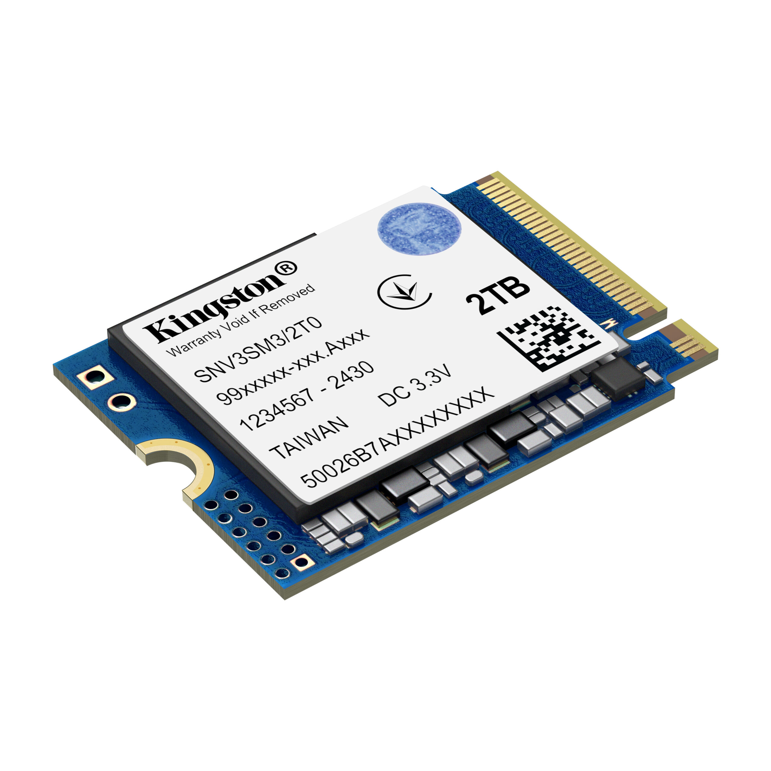 Kingston Technology 2000G NV3 M.2 2230 NVMe SSD - Afbeelding 2