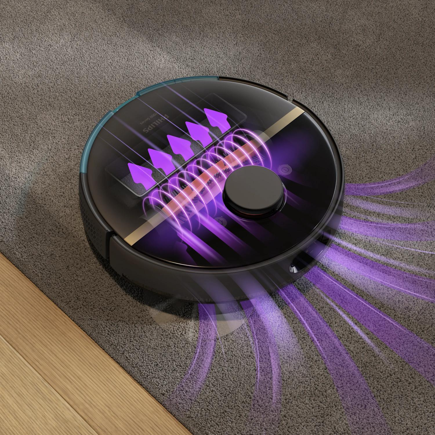 Philips 7000 series HomeRun Aqua XU7000/01 Robotstofzuiger met dweilfunctie - Afbeelding 6