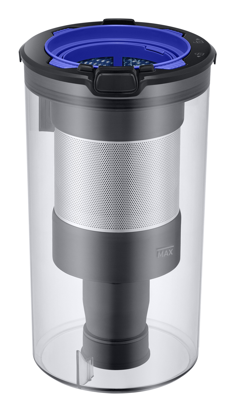 Samsung VS20B75AGR1/GE steelstofzuiger & elektrische bezem 2-in-1-steelstofzuiger Batterij/Accu Droog Zakloos 0,8 l 550 W Zwart, Chroom, Muntkleur, Blauwgroen - Afbeelding 4