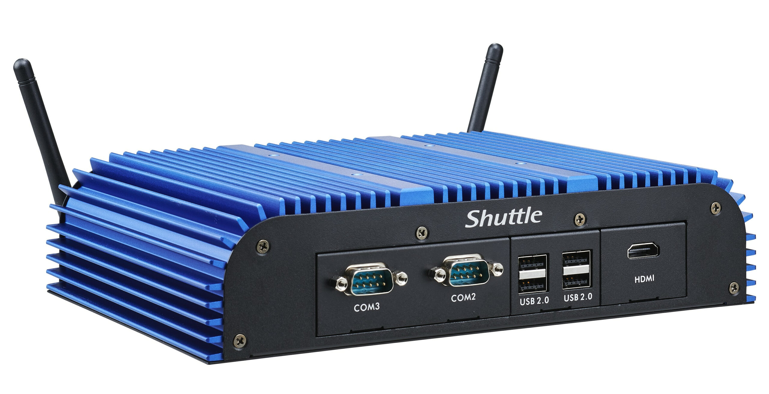Shuttle BPCAL02-i7 industrieel Box-PC, Core i7-1255U , 2x SO-DIMM, 2x LAN, 1x COM, 1xHDMI, 4x USB, ventilatorloos , 24/7 permanent gebruik - Afbeelding 8