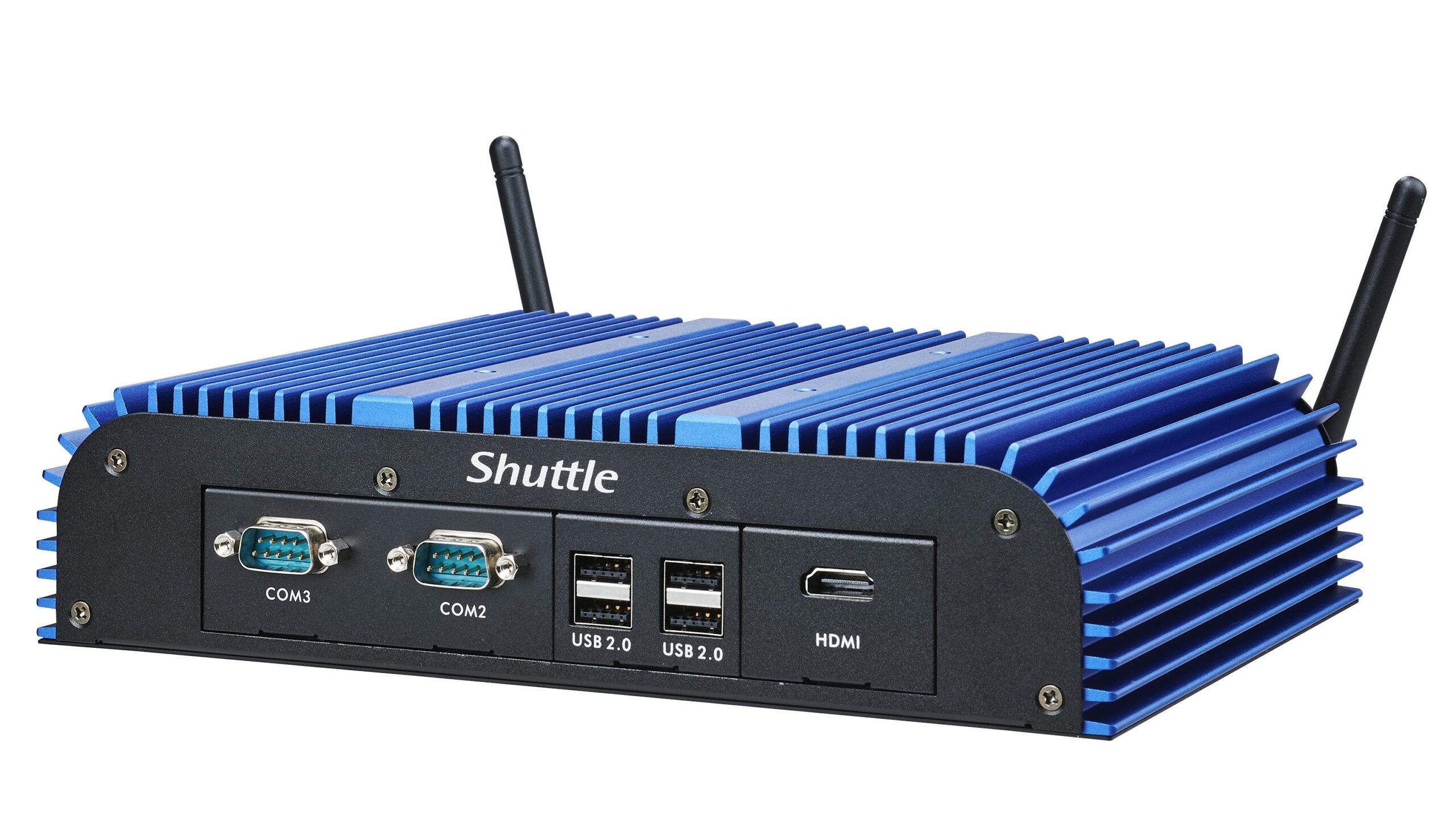 Shuttle BPCAL02-i7 industrieel Box-PC, Core i7-1255U , 2x SO-DIMM, 2x LAN, 1x COM, 1xHDMI, 4x USB, ventilatorloos , 24/7 permanent gebruik - Afbeelding 7