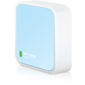 TP-Link TL-WR802N draadloze router Fast Ethernet Single-band (2.4 GHz) Blauw, Wit